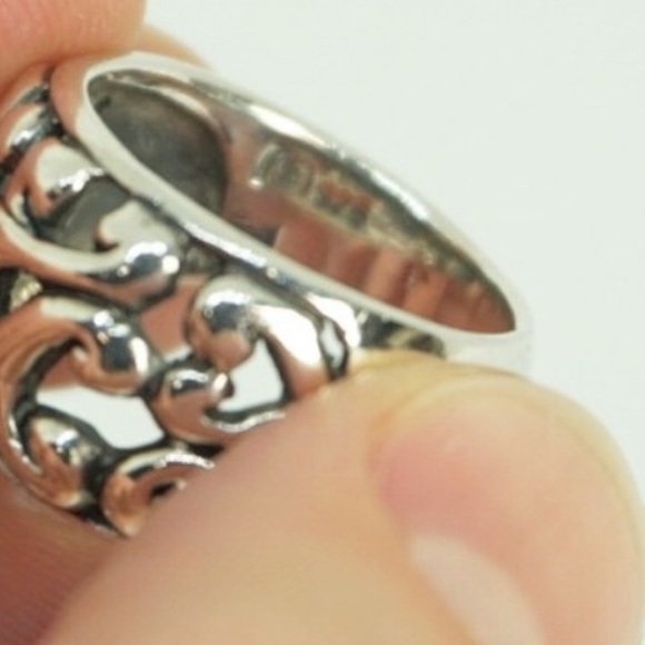 Sterling silver filigree ring - Picture 5 of 5